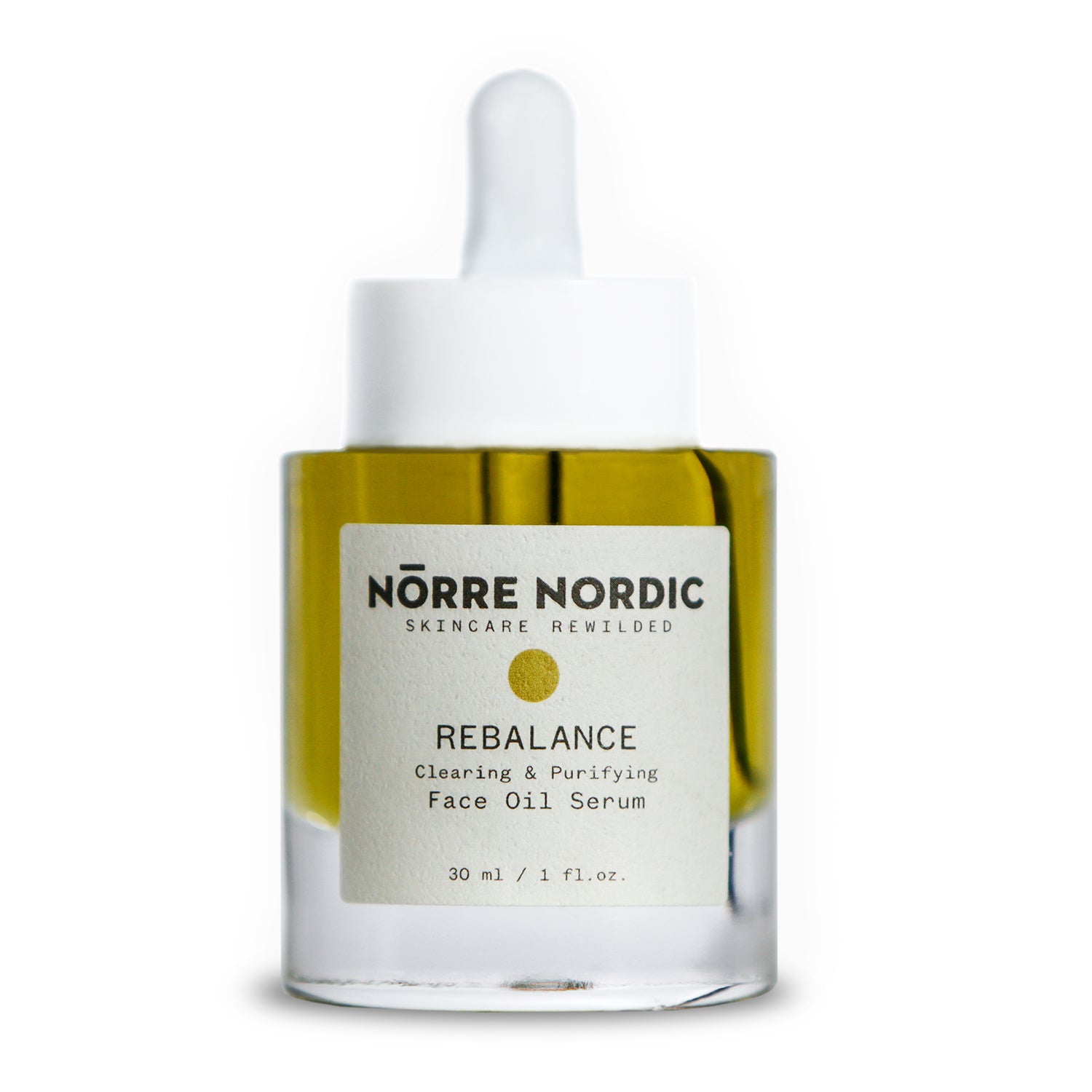 Nörre Nordic REBALANCE Purifying Face Oil Serum for combination skin