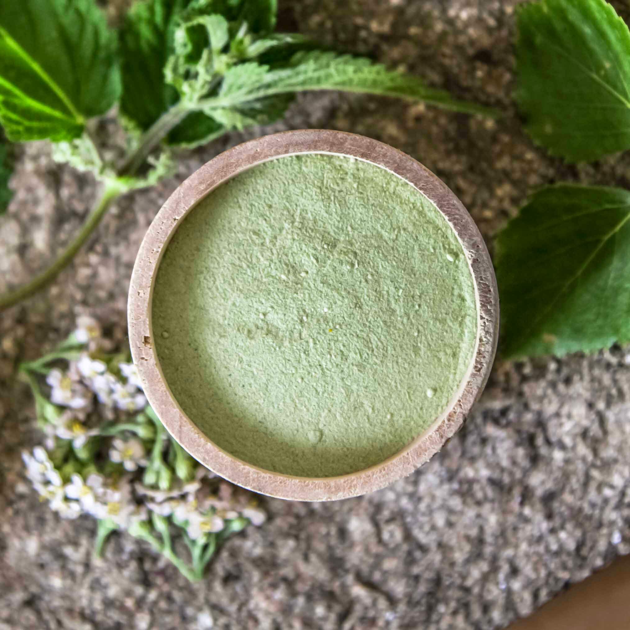 Nörre Nordic REBALANCE Herbal Face Mask texture