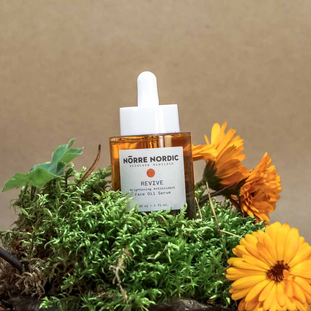 Nörre Nordic REVIVE COSMOS organic face oil serum product shot