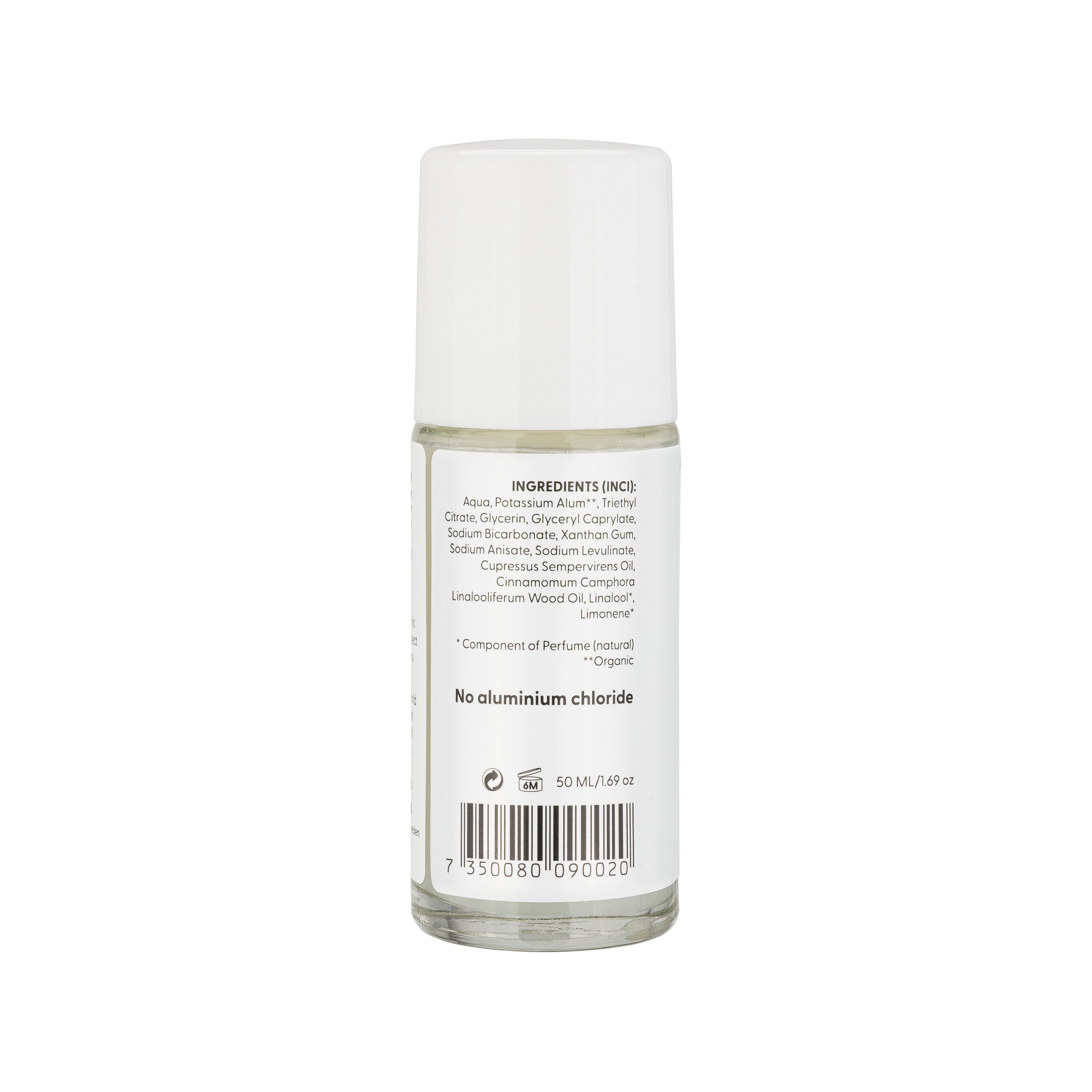Undercover Agent Natural Deodorant by True Organic of Sweden refillable
