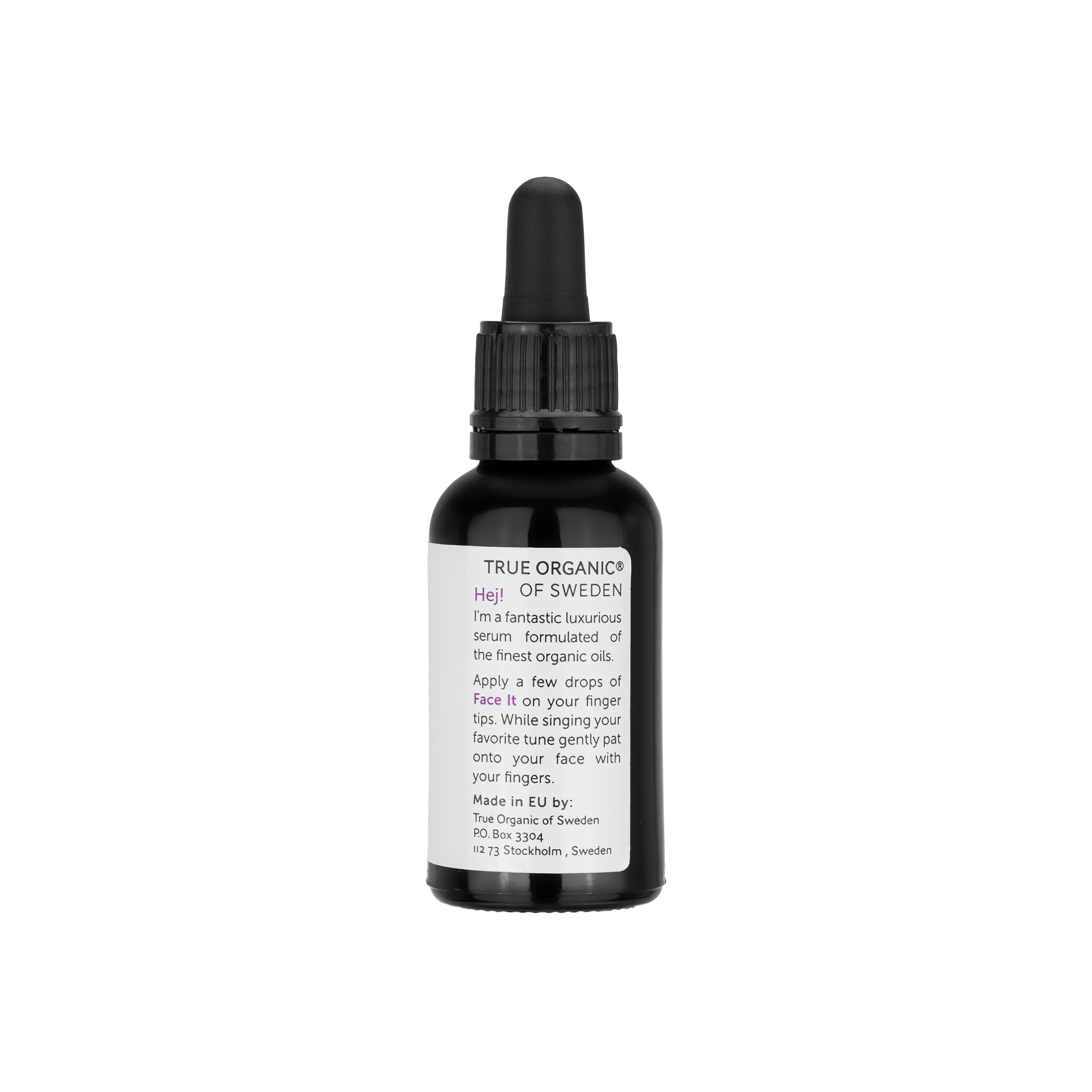 True Organic of Sweden Face It Organic Serum texture