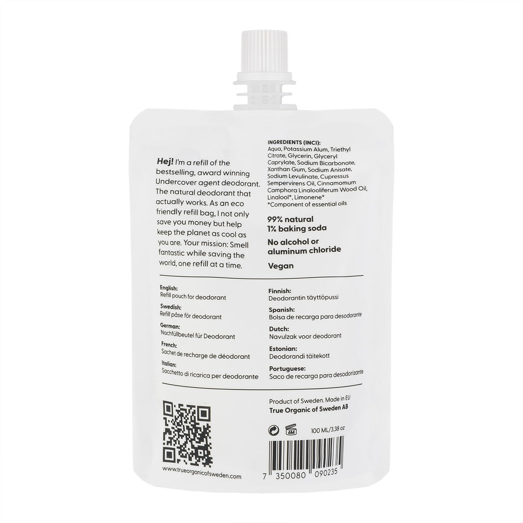 Undercover Agent Natural Deodorant